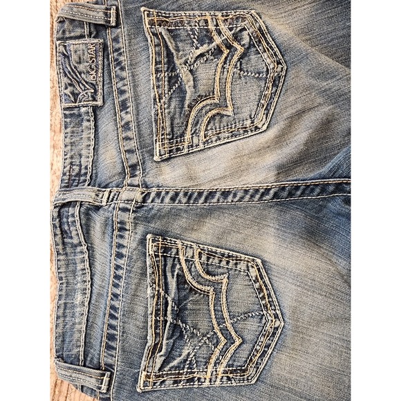 Big Star Maddie Capri Jeans Women's 28 Blue Med Wash - Picture 2 of 16